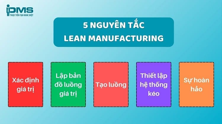5 nguyên tắc lean manufacturing