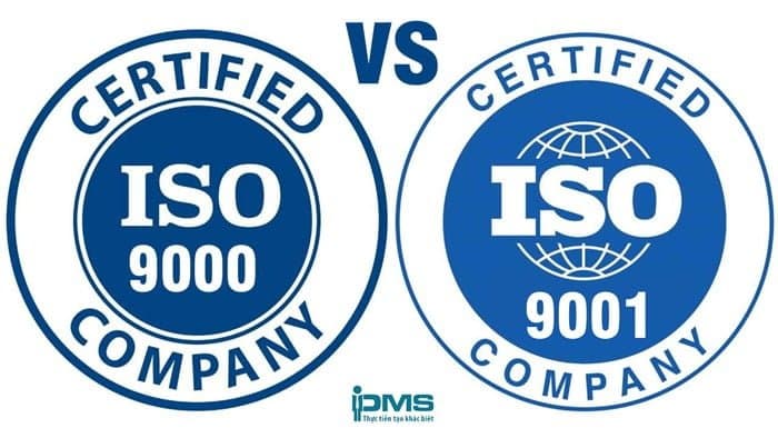 iso 9000 so với iso 9001