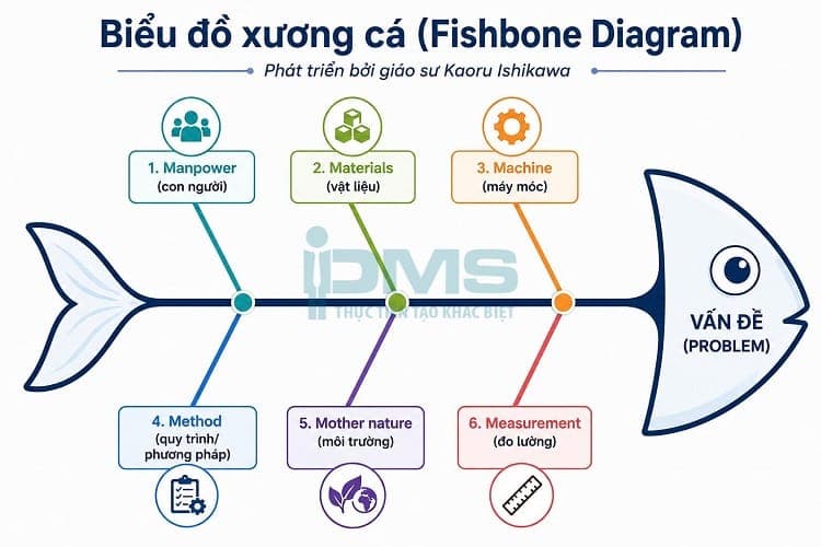 biểu đồ xương cá fishbone