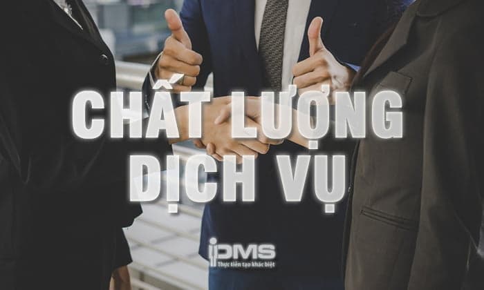Chất lượng dịch vụ là chỉ số đo lường mức độ đáp ứng kỳ vọng của khách hàng