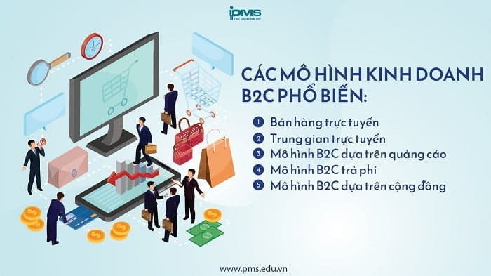 Các mô hình kinh doanh B2C phổ biến