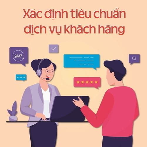 tiêu chuẩn dịch vụ khách hàng
