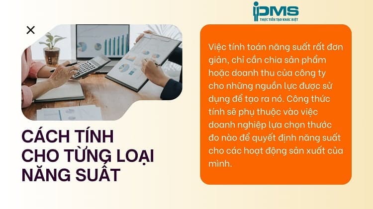 cách tính năng suất