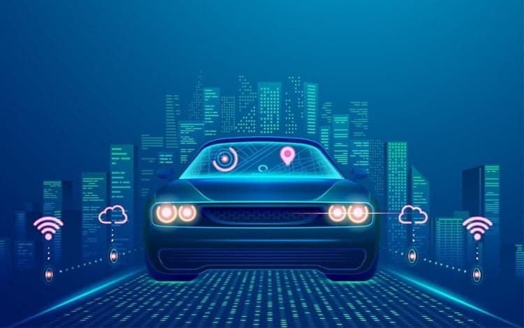 ứng dụng iot trong ô tô thông minh