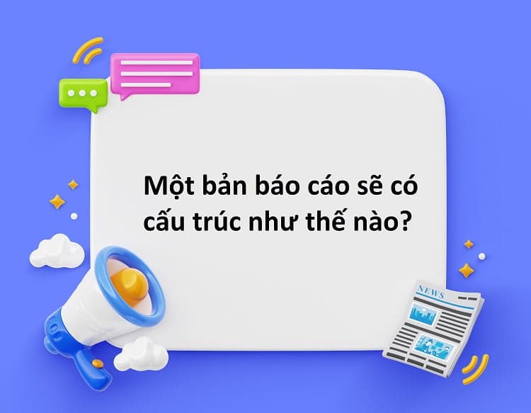 cấu trúc một bài báo cáo