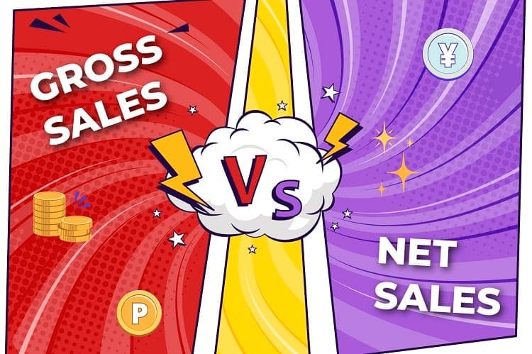 phân biệt gross sales và net sales