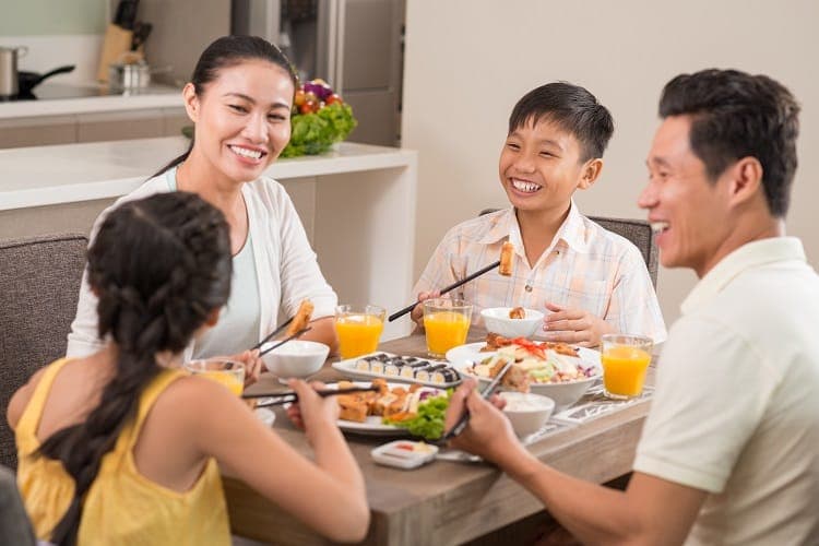 văn hóa ứng xử gia đình