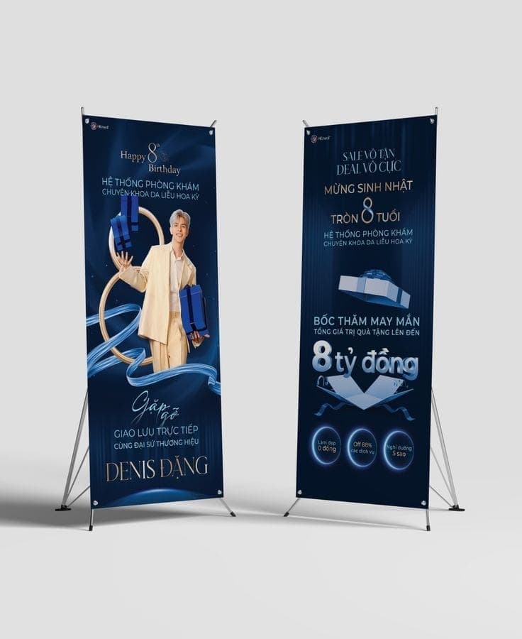 Standee spa tạo nên ấn tượng cho khách hàng