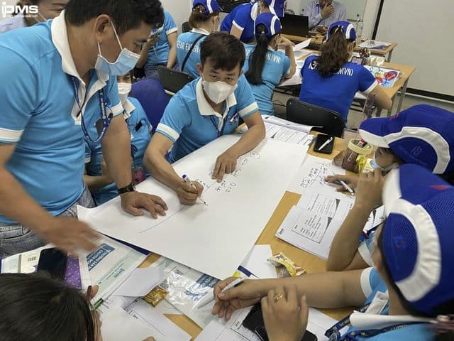 Khóa đào tạo tổ trưởng sản xuất của PMS