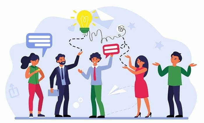 Luôn chủ động chào hỏi đồng nghiệp nơi công sở