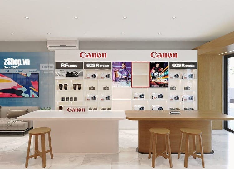 Định giá theo dòng sản phẩm tại Canon