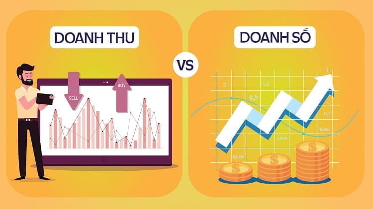 phân biệt doanh số và doanh thu