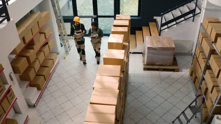 Tính chi phí lưu kho dựa vào diện tích