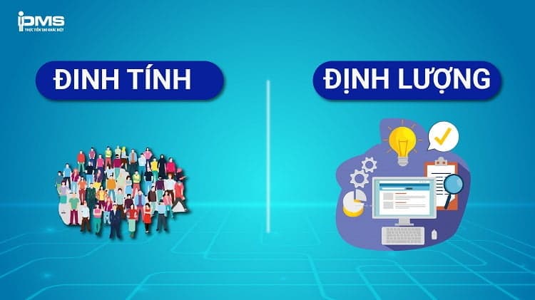 so sánh định tính và định lượng