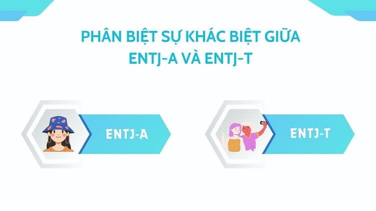 phân biệt entj-a và entj-t