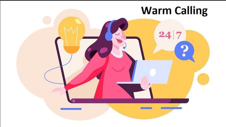 warm call nghĩa là gì