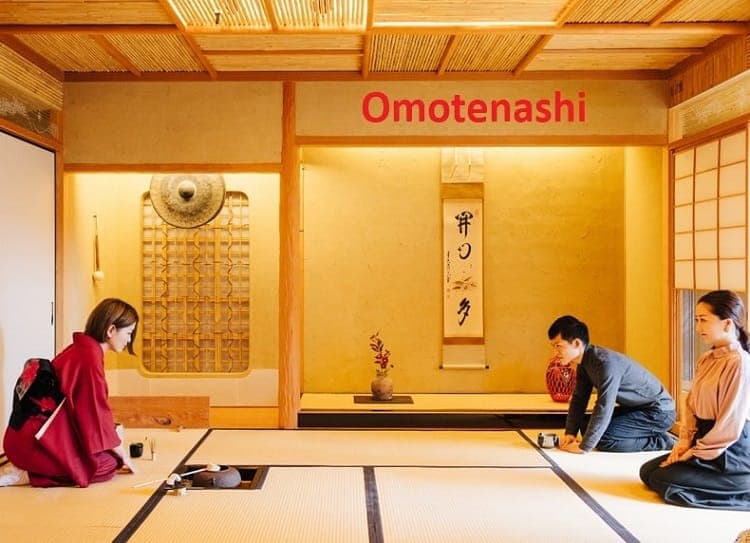 nghệ thuật chăm sóc khách hàng Omotenashi