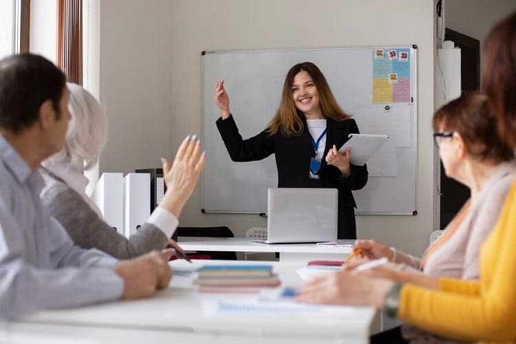 Cảm ơn khán giả khi kết bài thuyết trình