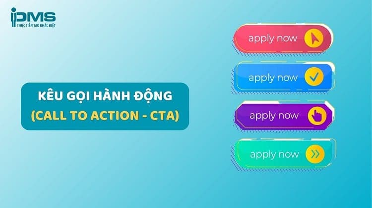 Kết thúc thuyết trình bằng lời kêu gọi hành động CTA