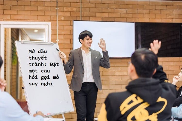 lời chào thuyết trình hay nhất của cô gái