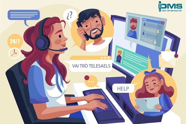 Vai trò của telesales