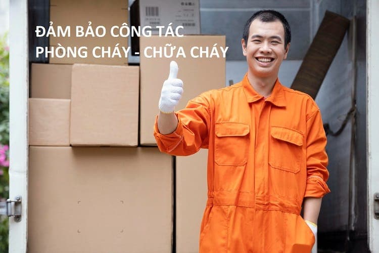 Người thủ kho cũng cần đảm bảo công tác phòng cháy chữa cháy